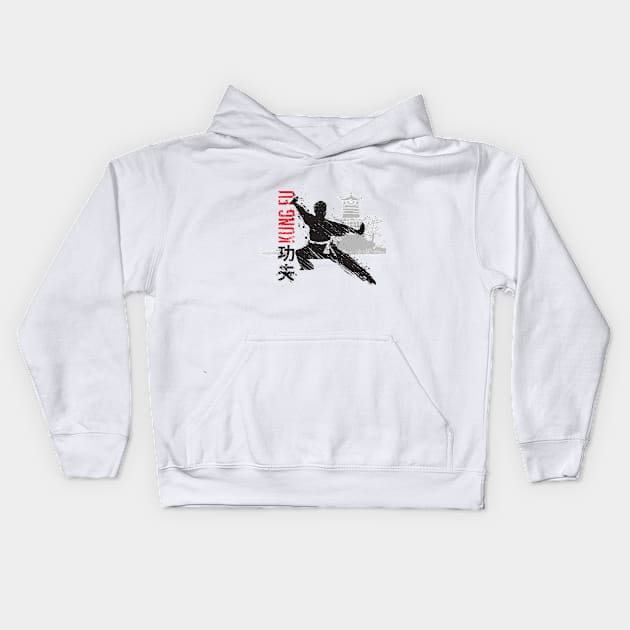 kung fu Kids Hoodie by vivalarevolucio